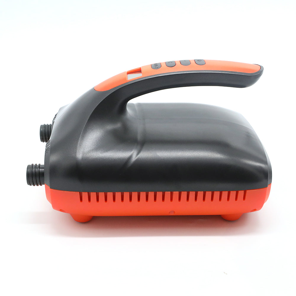 Electric air pump with integrated battery